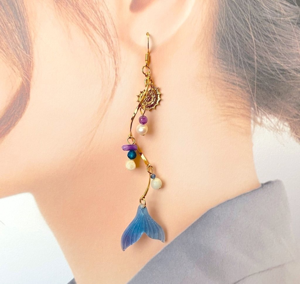 渦潮の記憶ピアス