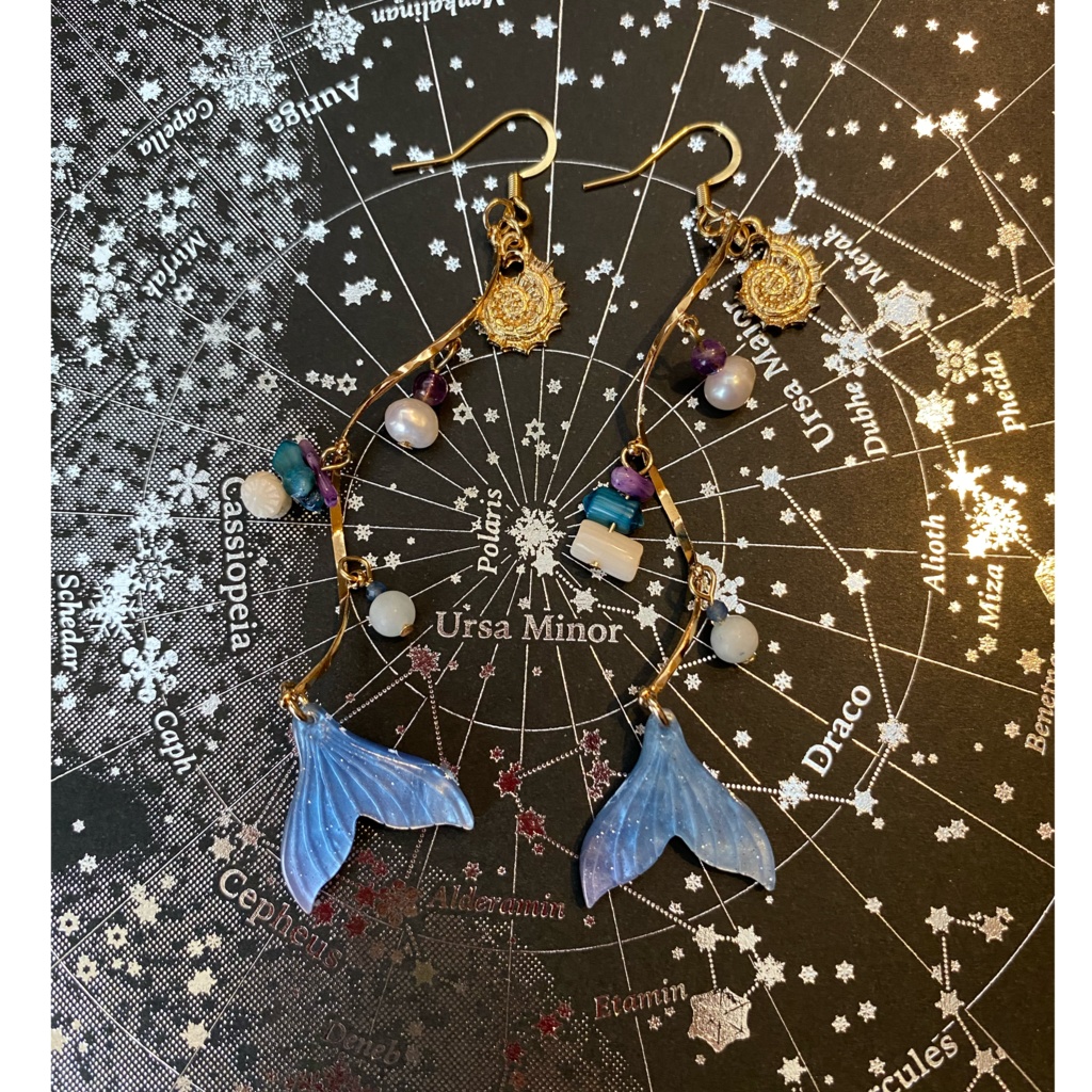 渦潮の記憶ピアス