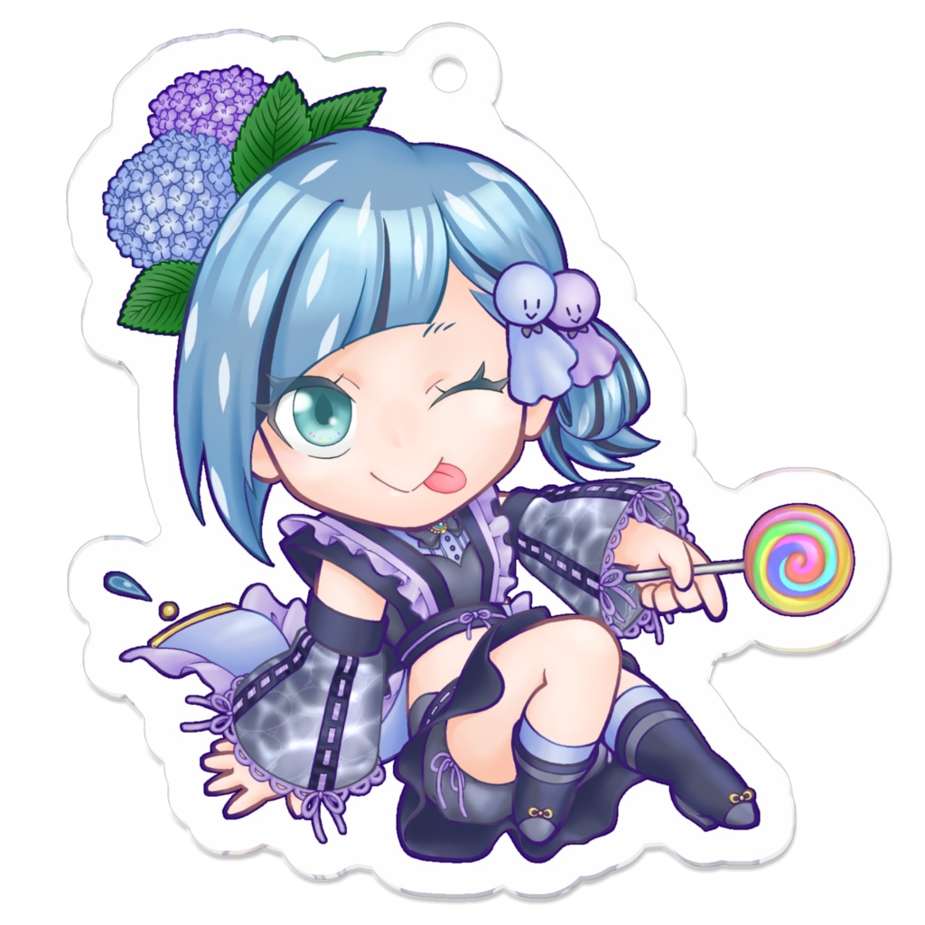 あじさいの子