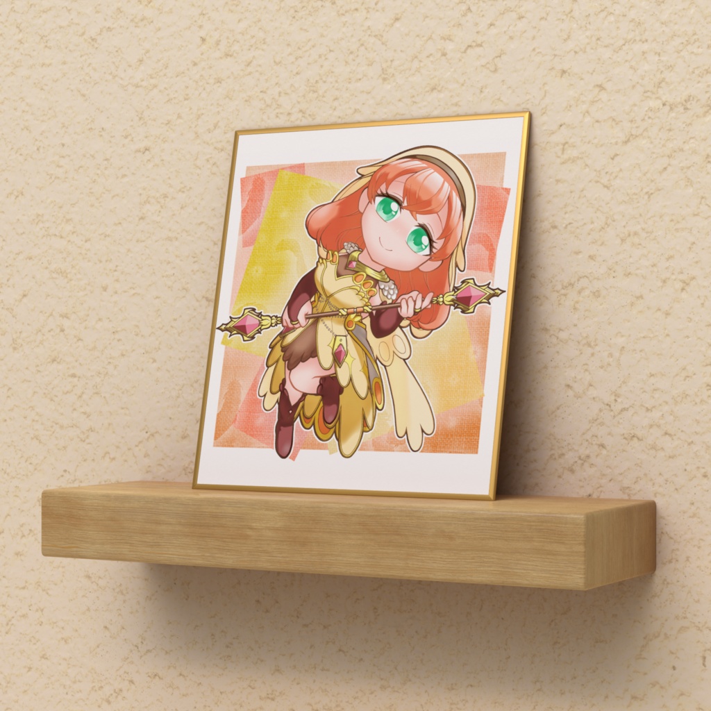 オリキャラ③(色紙)