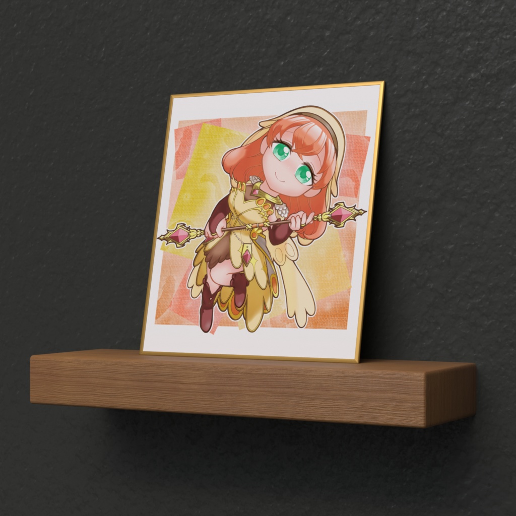 オリキャラ③(色紙)