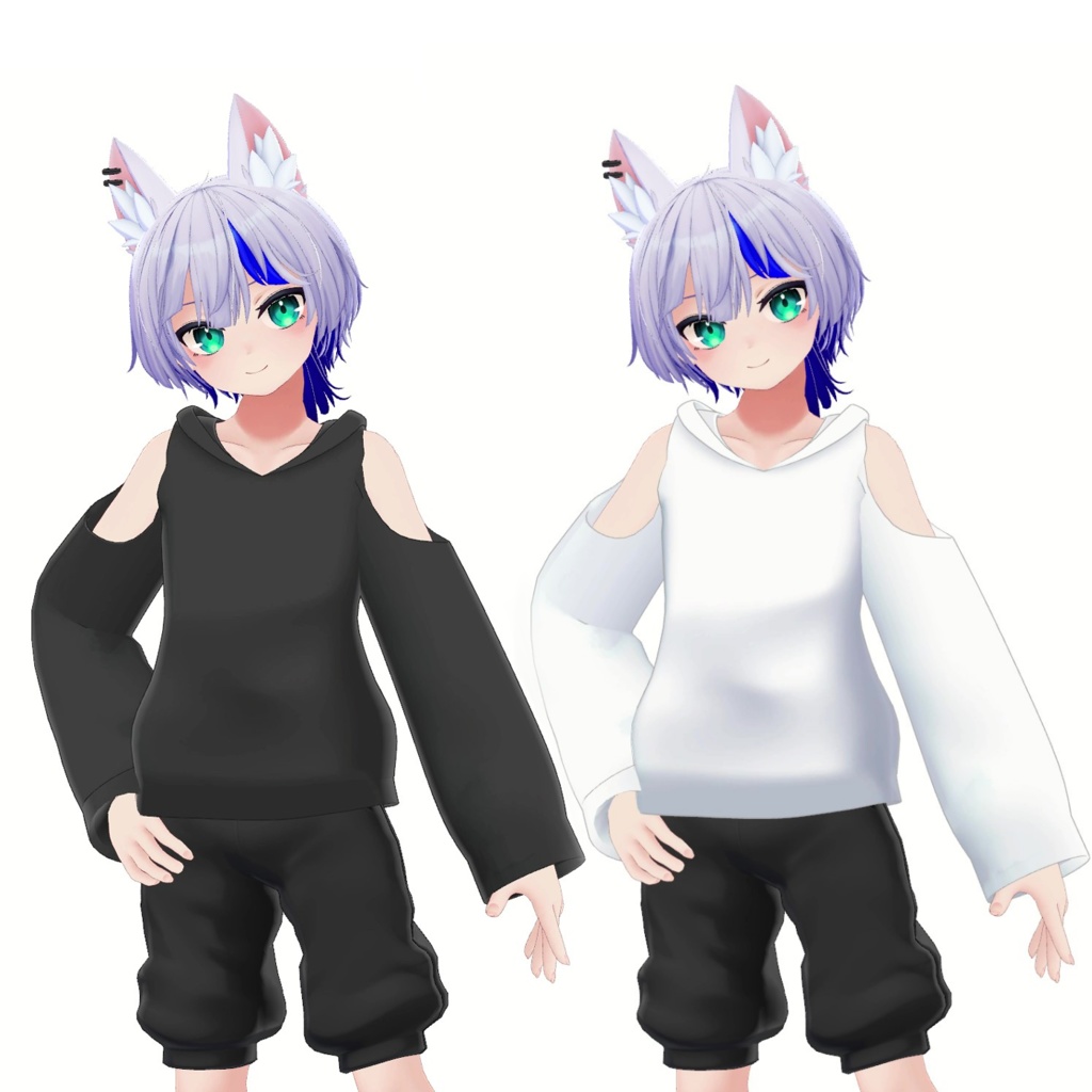 【ハオラン専用】肩出しパーカー