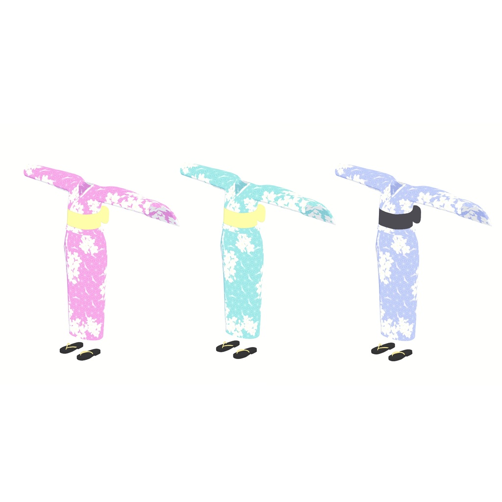 【カリンちゃん専用】浴衣+下駄セット