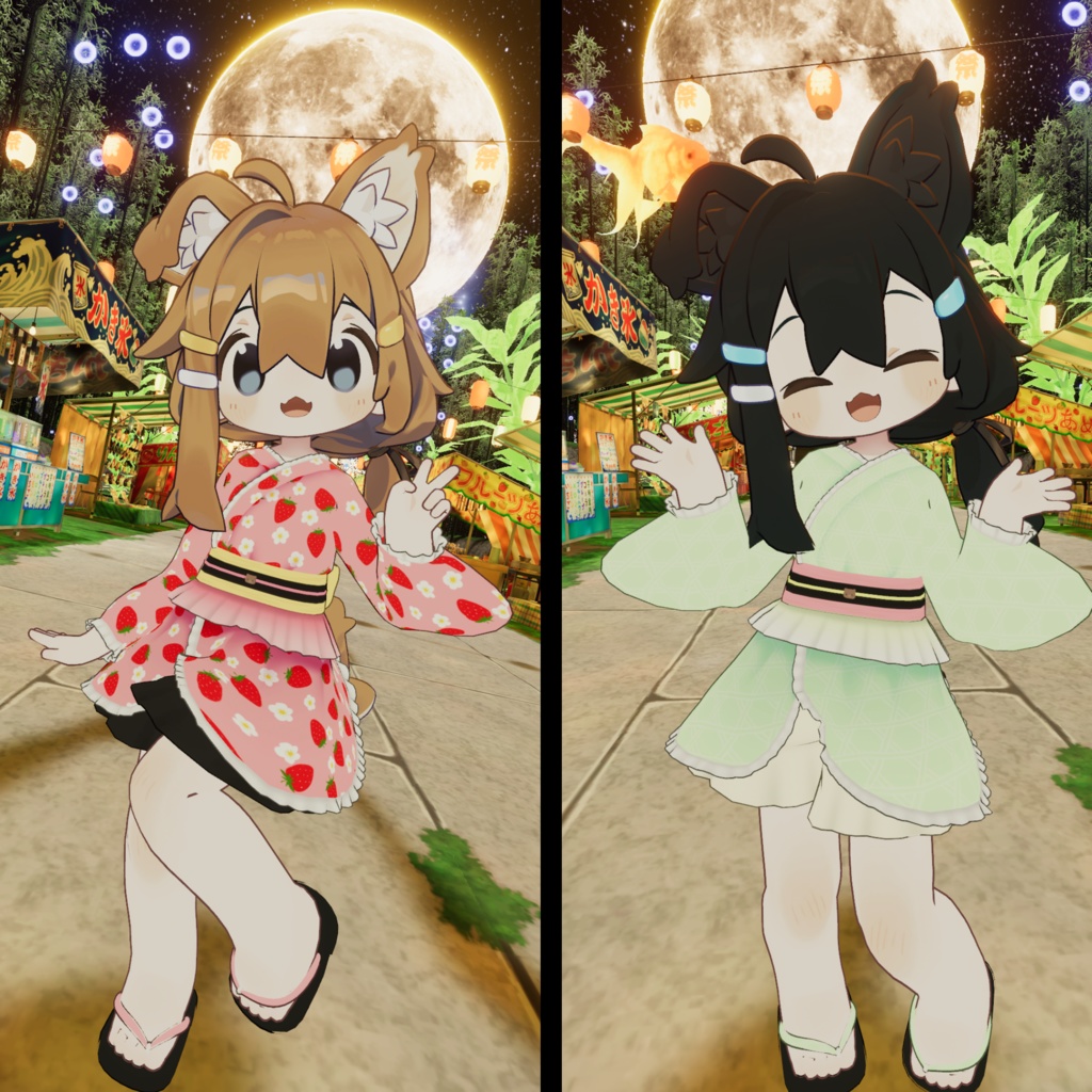 【まめひなた専用】浴衣ワンピース