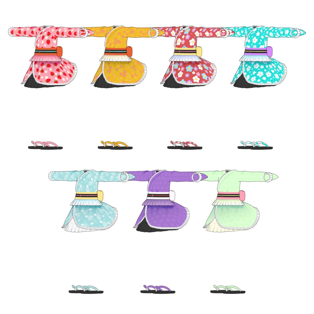 【まめひなた専用】浴衣ワンピース