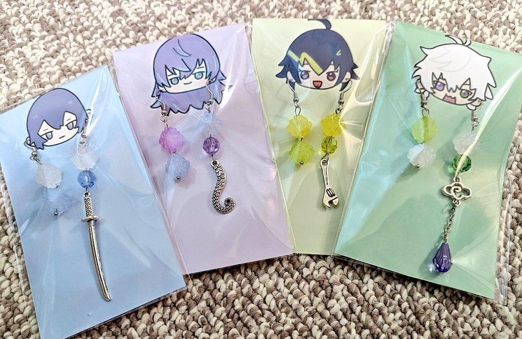にじさんじ Dytica モチーフピアス