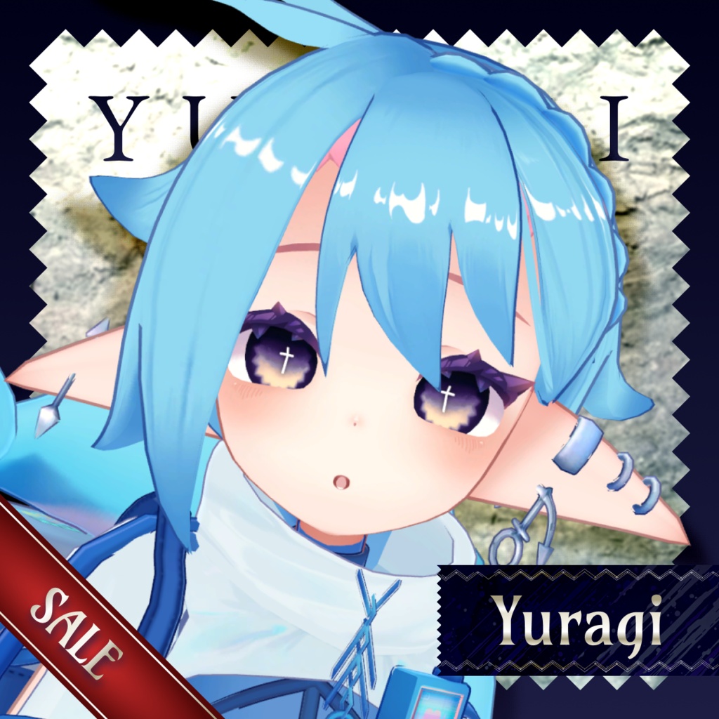 ❣️対応追加𝐒𝐀𝐋𝐄❣️【26アバター対応】Darkspire Cross Eye【アイテクスチャ/28color】