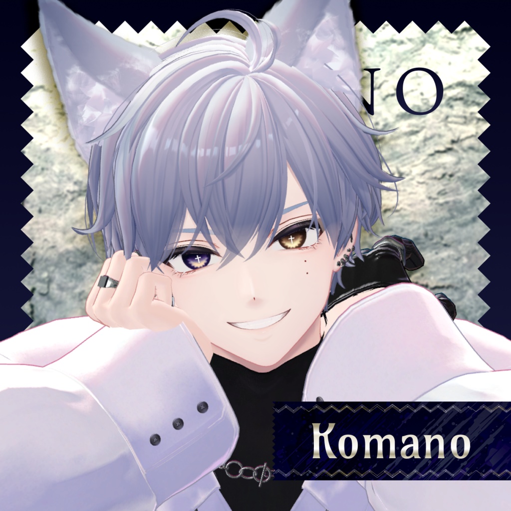 【14アバター対応】Darkspire Cross Eye【28color】