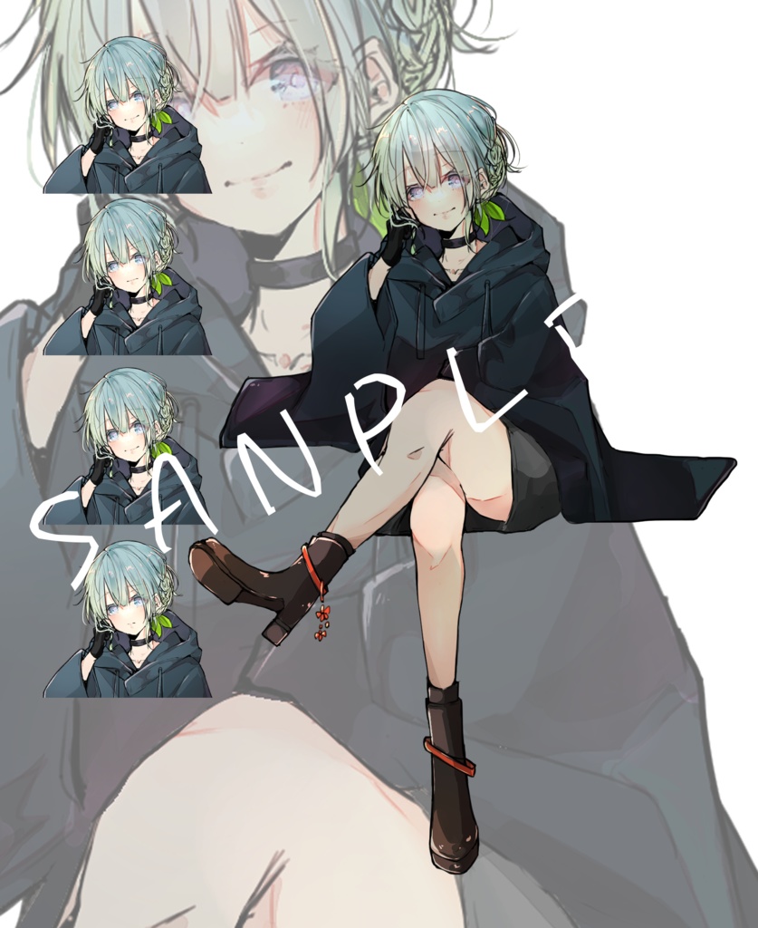 【TRPG有料立ち絵_差分有】日本刀女性【背景差分有】