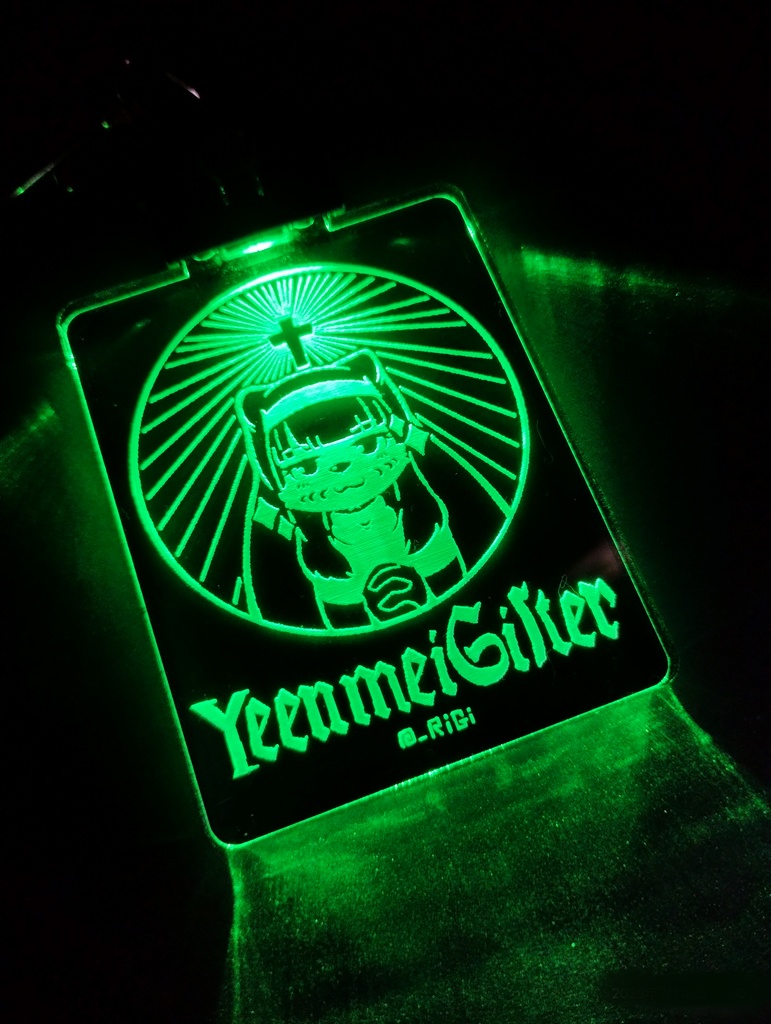 ぶちえなちゃんゲーミングアクキー