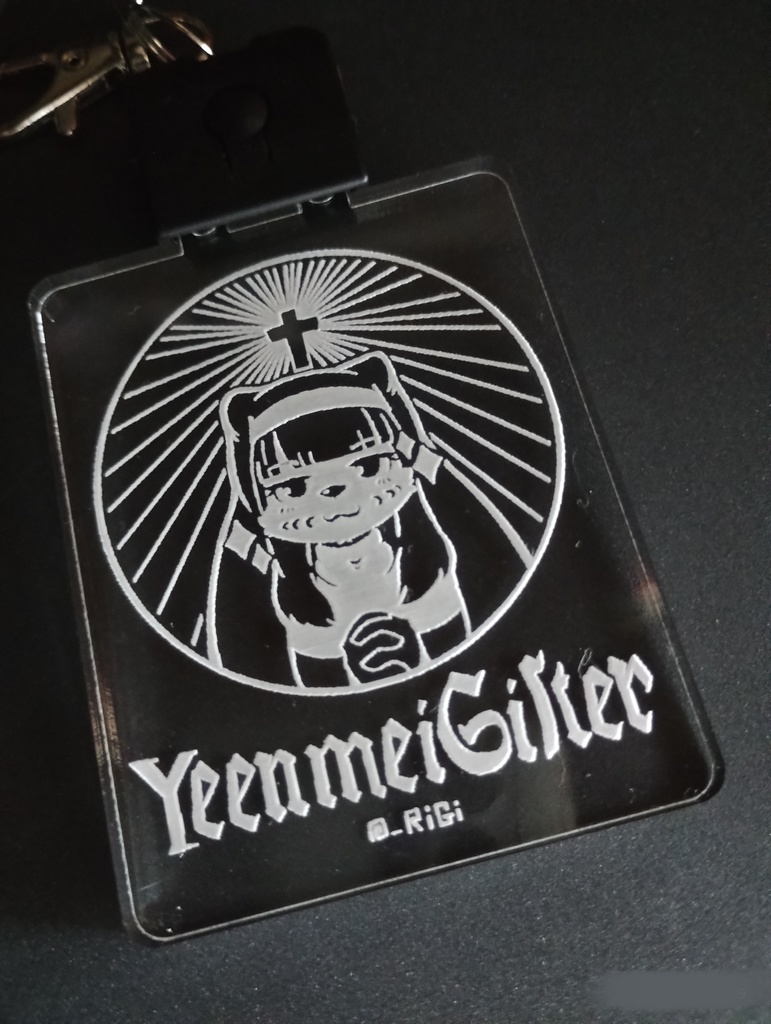 ぶちえなちゃんゲーミングアクキー