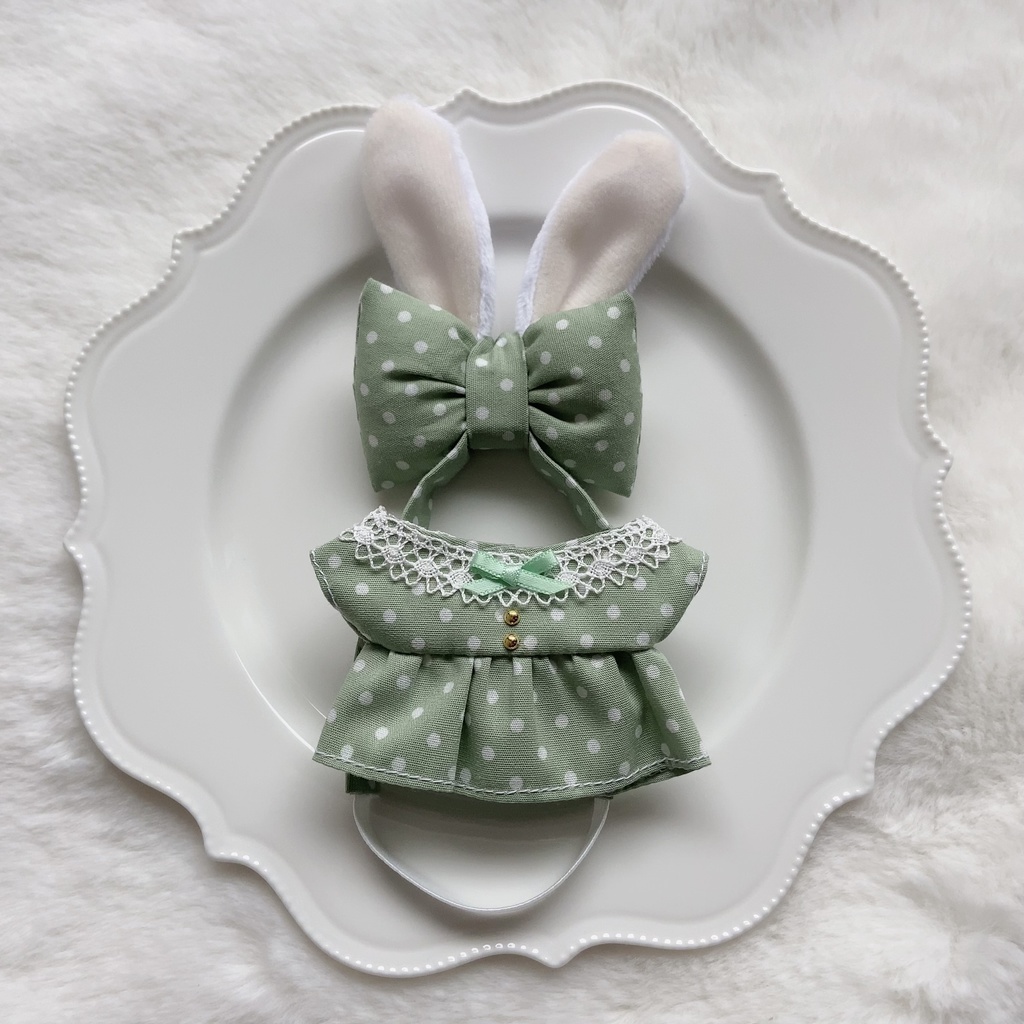 ワンピース&うさミミカチューシャ