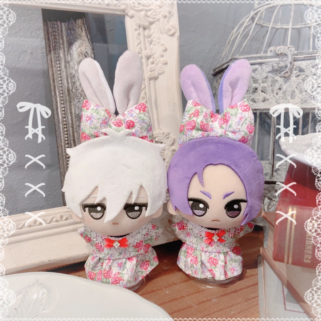 🍓ワンピ＆うさミミカチューシャ