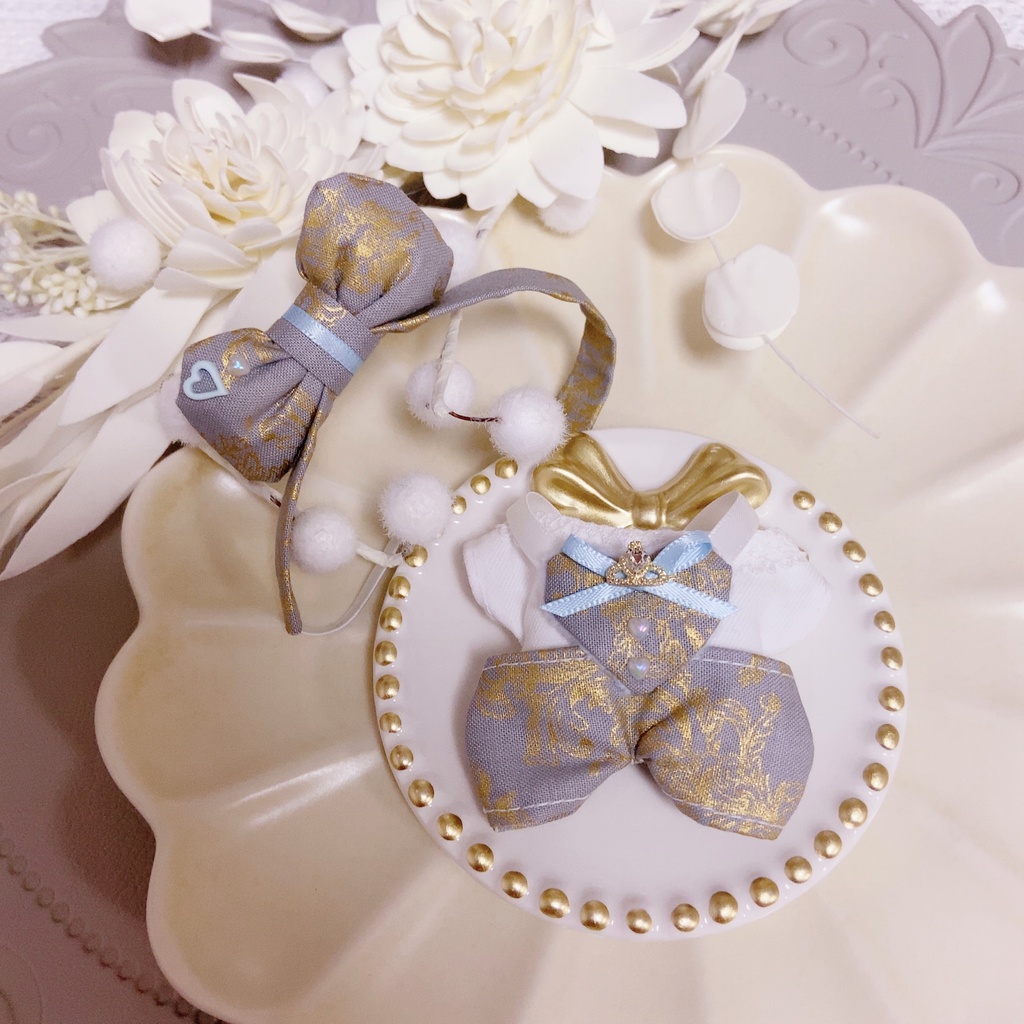 ロココ調ハートサロペットSET💝