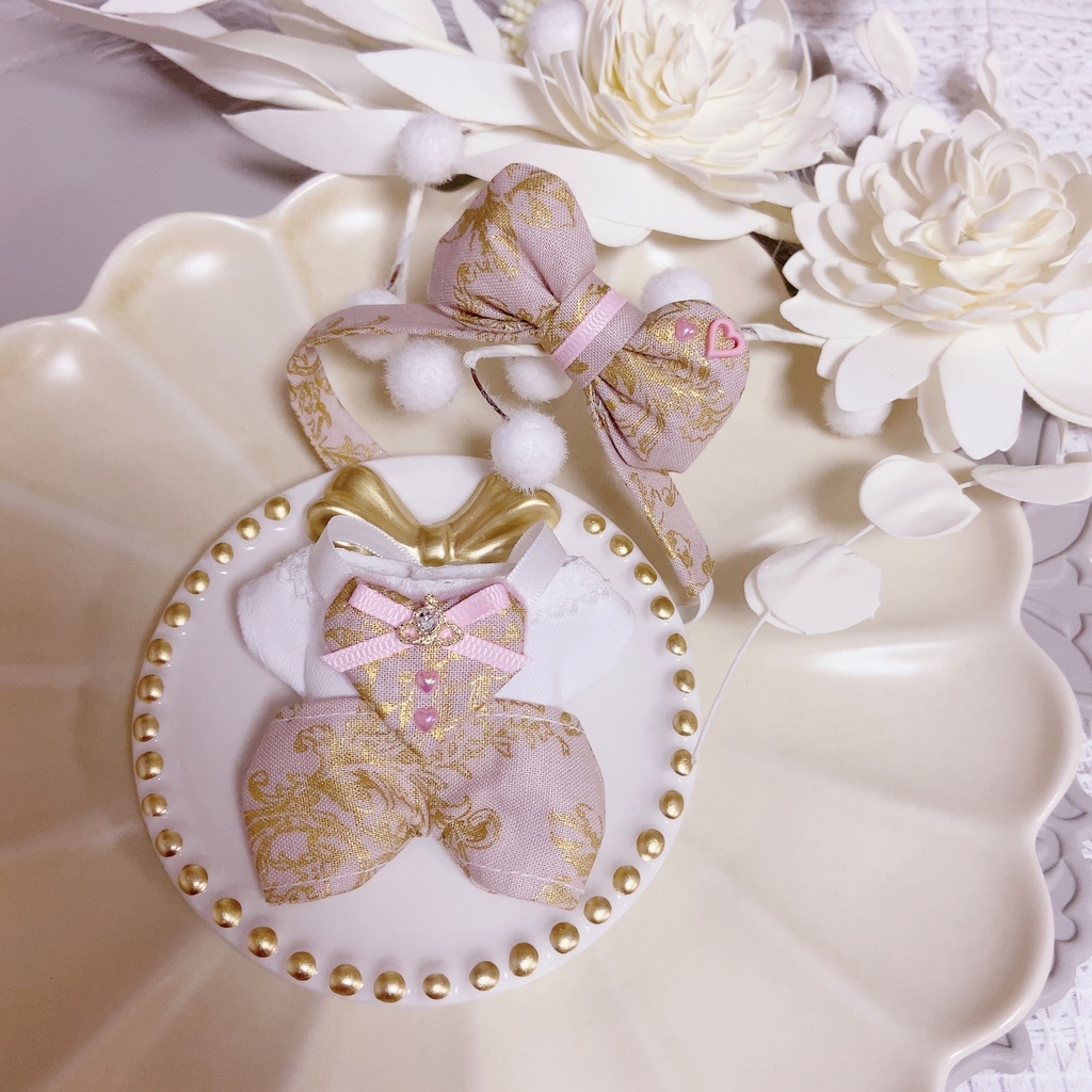 ロココ調ハートサロペットSET💝