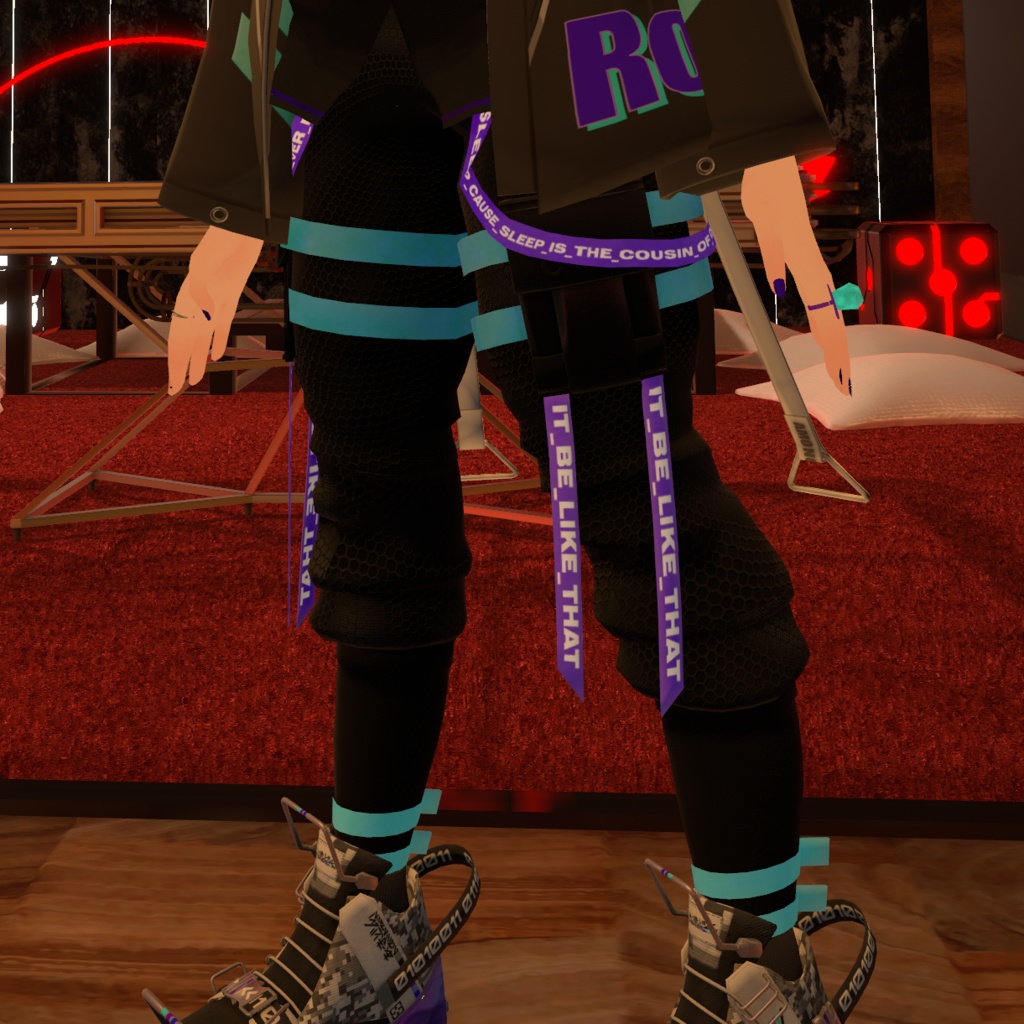 Baggy Techwear Pants / バギーテックウェアのパンツ