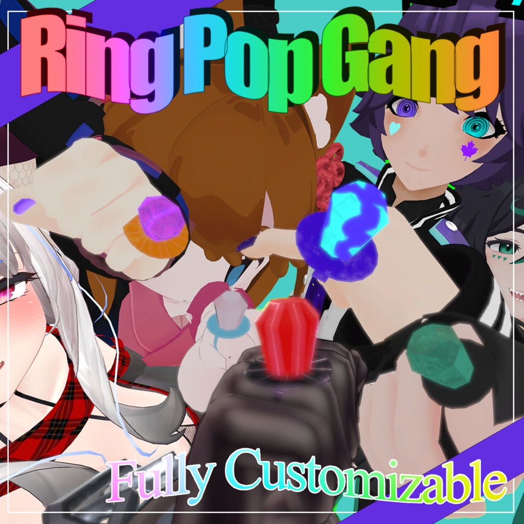 Interactable Ring Pop | インタラクティブル・リングポップ