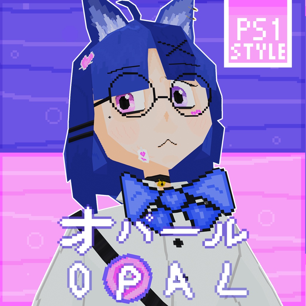 オパール Opal / オリジナル3Dモデル