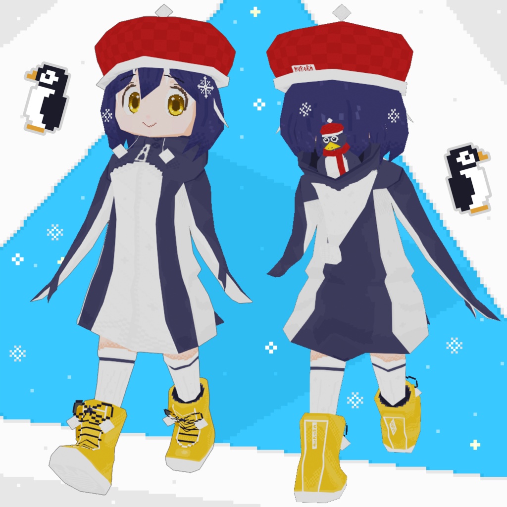 オーロラ Aurora / 3Dモデル