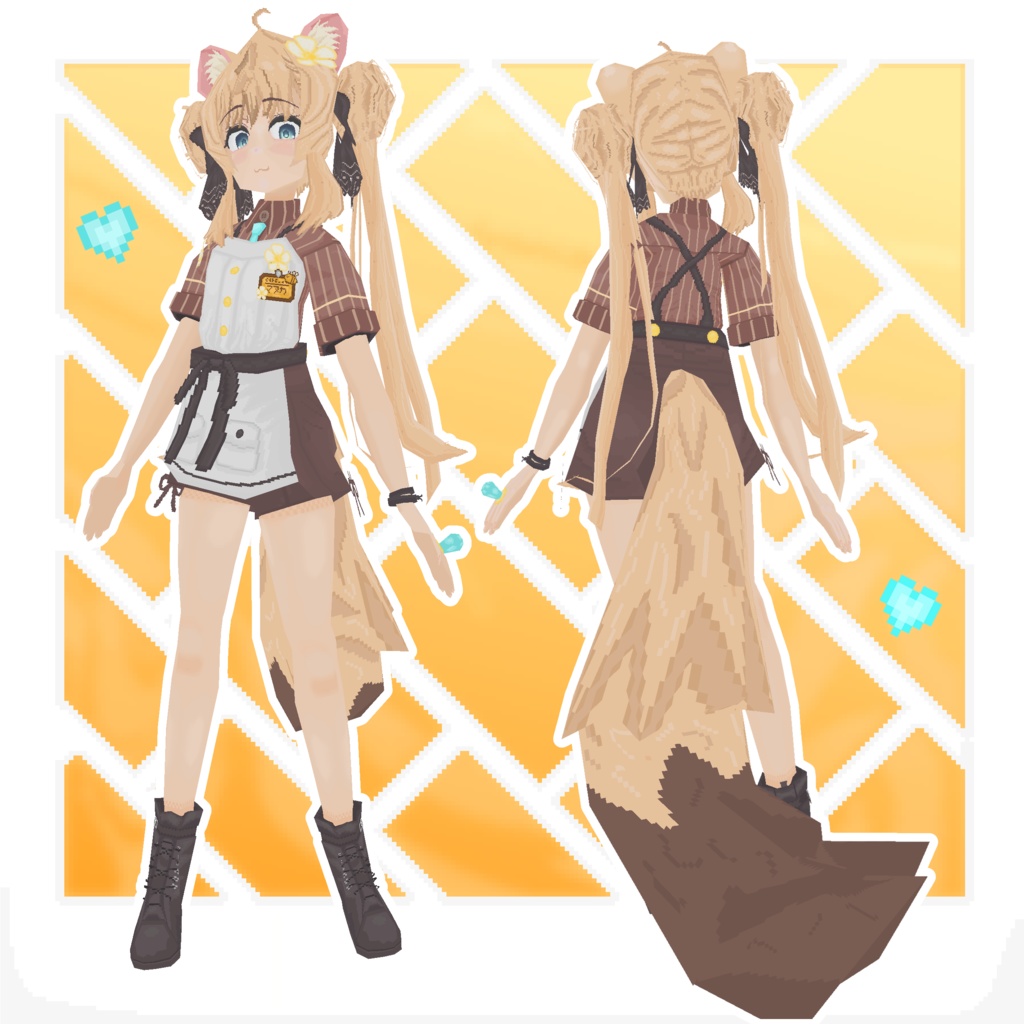 PS1マヌカ Manuka / 3Dモデル