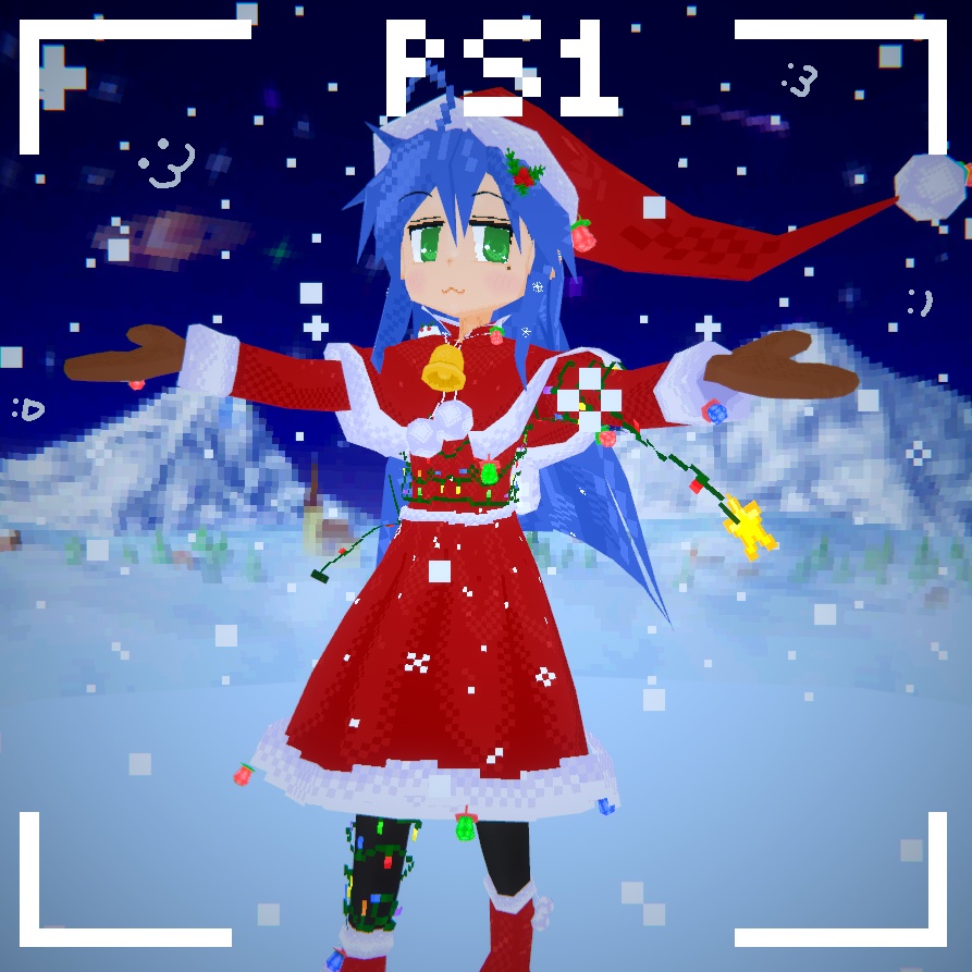 PS1 ラッキーガール Lucky Girl 3Dモデル