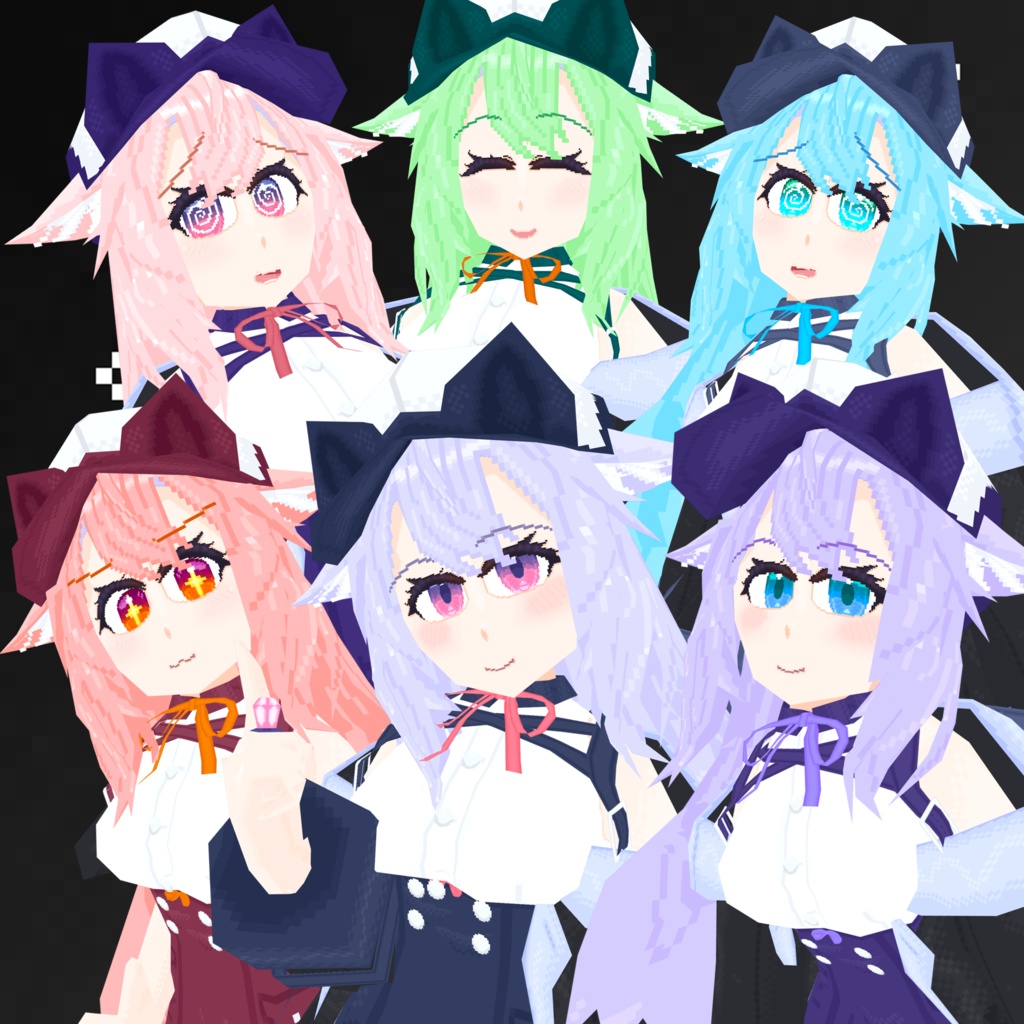 PS1 桔梗 Kikyo / 3Dモデル