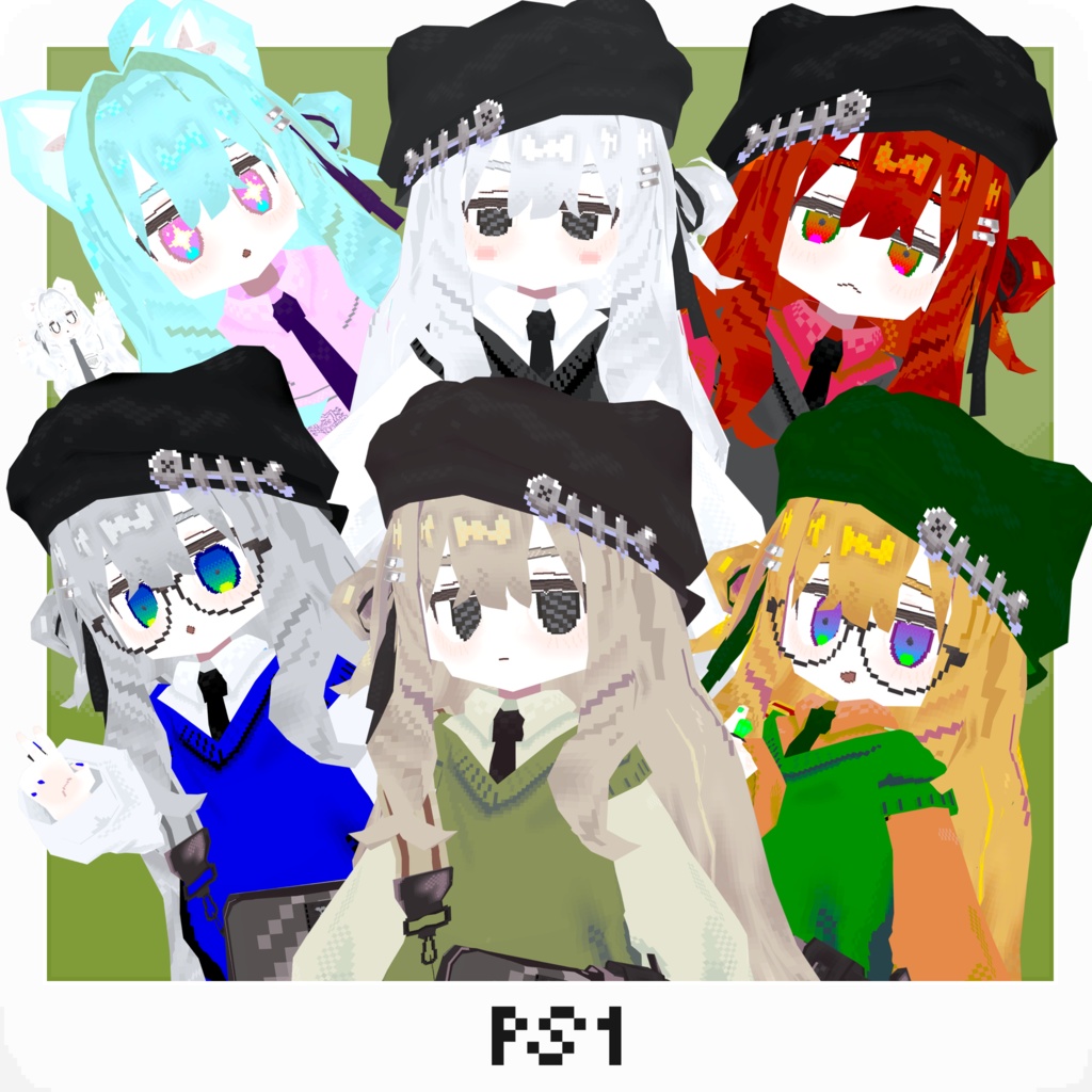 PS1 キプフェル Kipfel / 3Dモデル