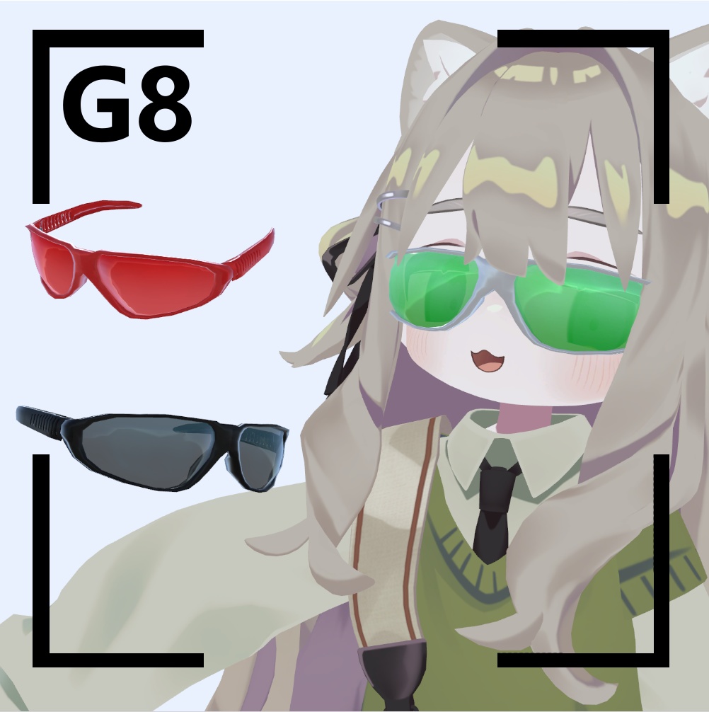 👓 Glasses / Sunglasses 🕶️ 眼鏡 / サングラス 👓 For Mamefriends and Manuka 🕶️