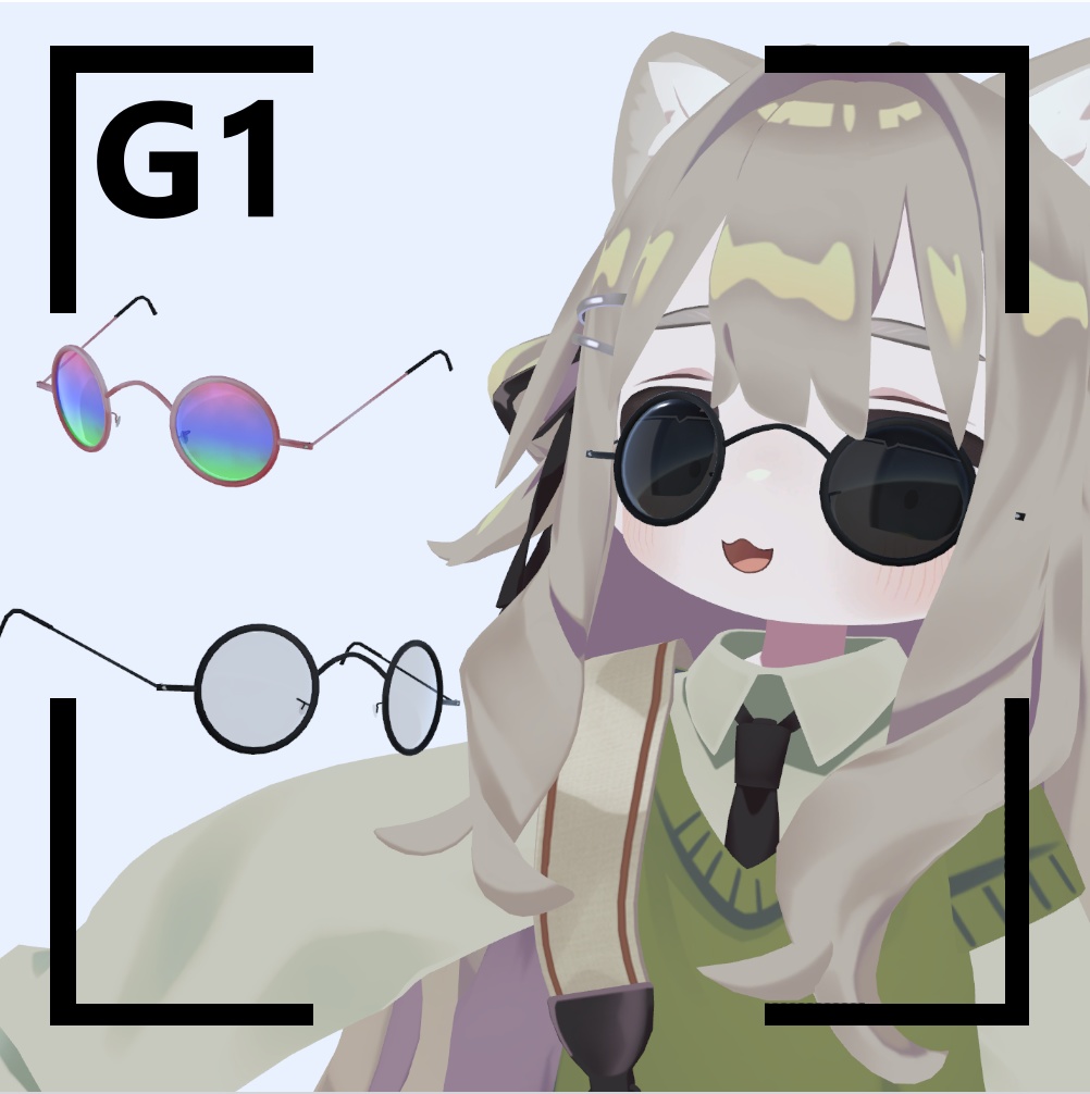 👓 Glasses / Sunglasses 🕶️ 眼鏡 / サングラス 👓 For Mamefriends and Manuka 🕶️