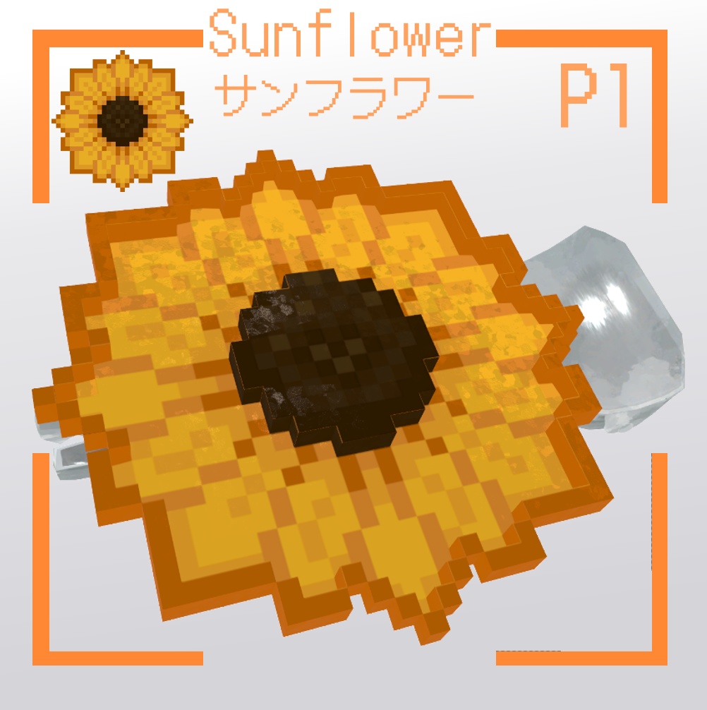 Pixel Art Hair Clips | ピクセル・アート・ヘアクリップ