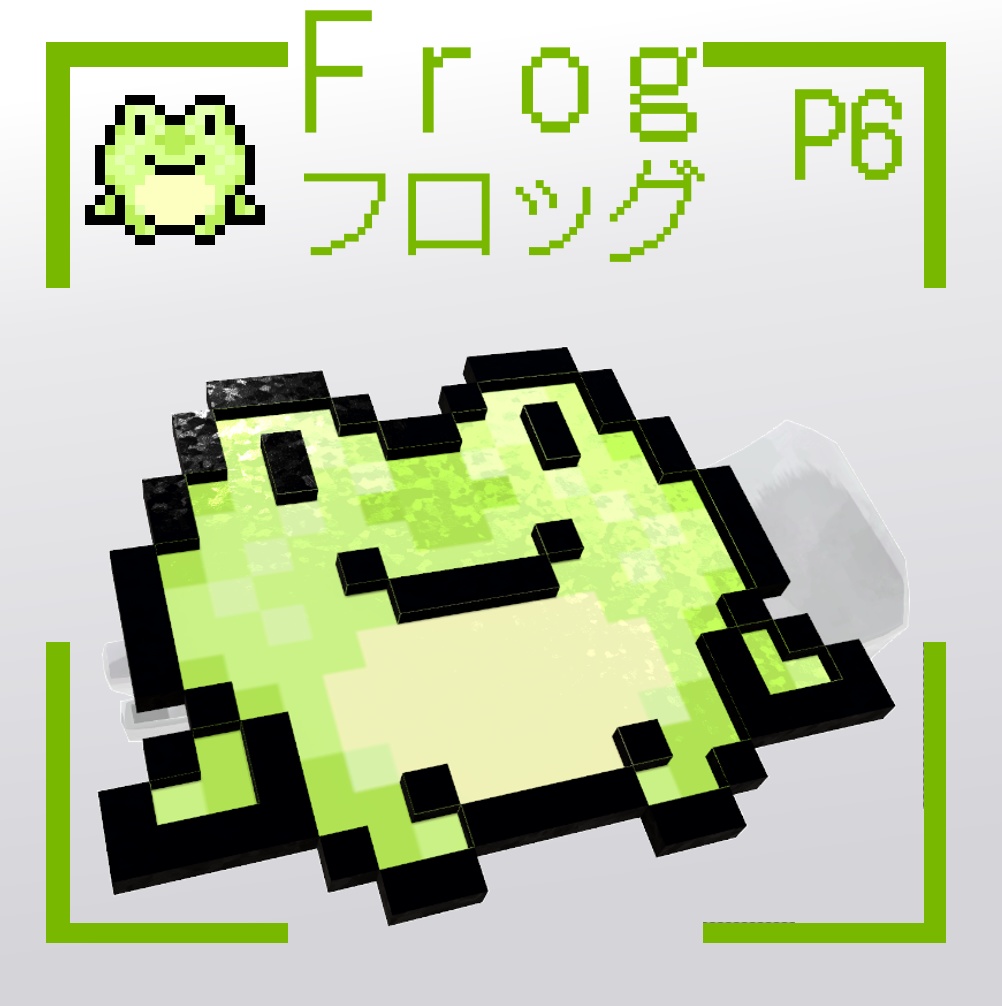 Pixel Art Hair Clips | ピクセル・アート・ヘアクリップ