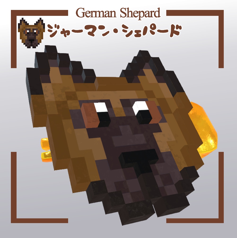 Pixel Art Hair Clips 2 | ピクセルアートヘアクリップ2