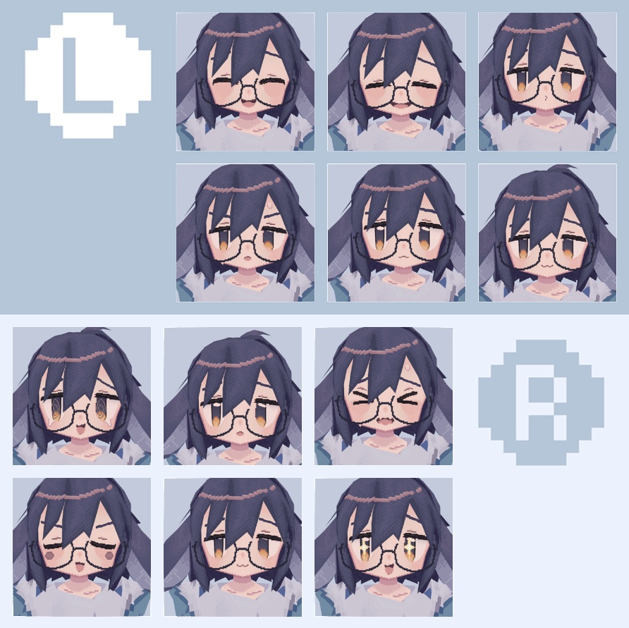 PS1 うささき Usasaki / 3D モデル