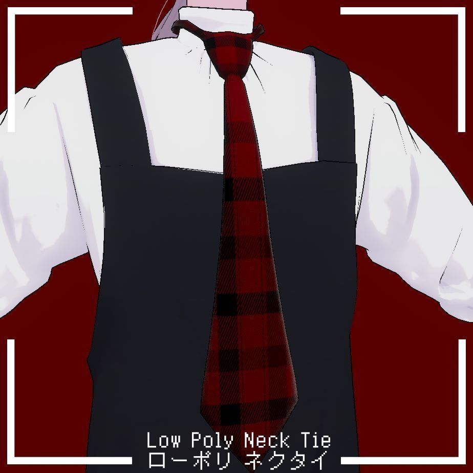Low Poly Neck Tie | ローポリ ネクタイ