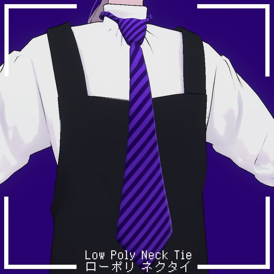 Low Poly Neck Tie | ローポリ ネクタイ