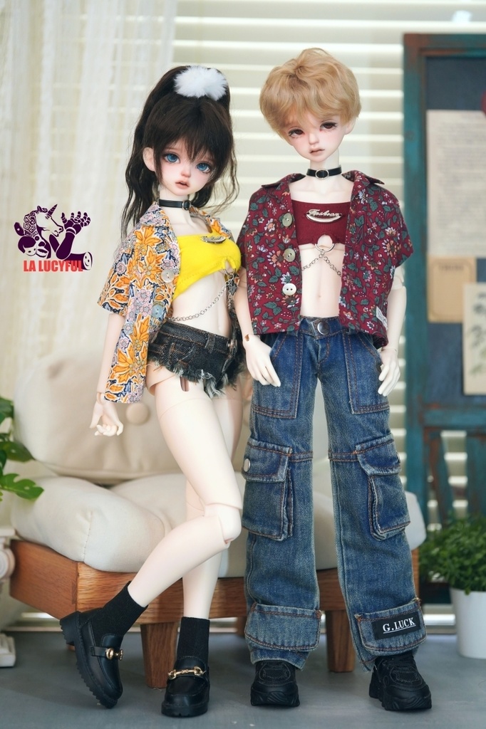 《タイランドべケーション》 1/4 レトロ風ジンズセット