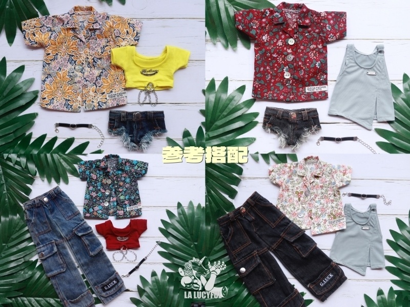 《タイランドべケーション》 KUMAKO レトロ風ジンズセット