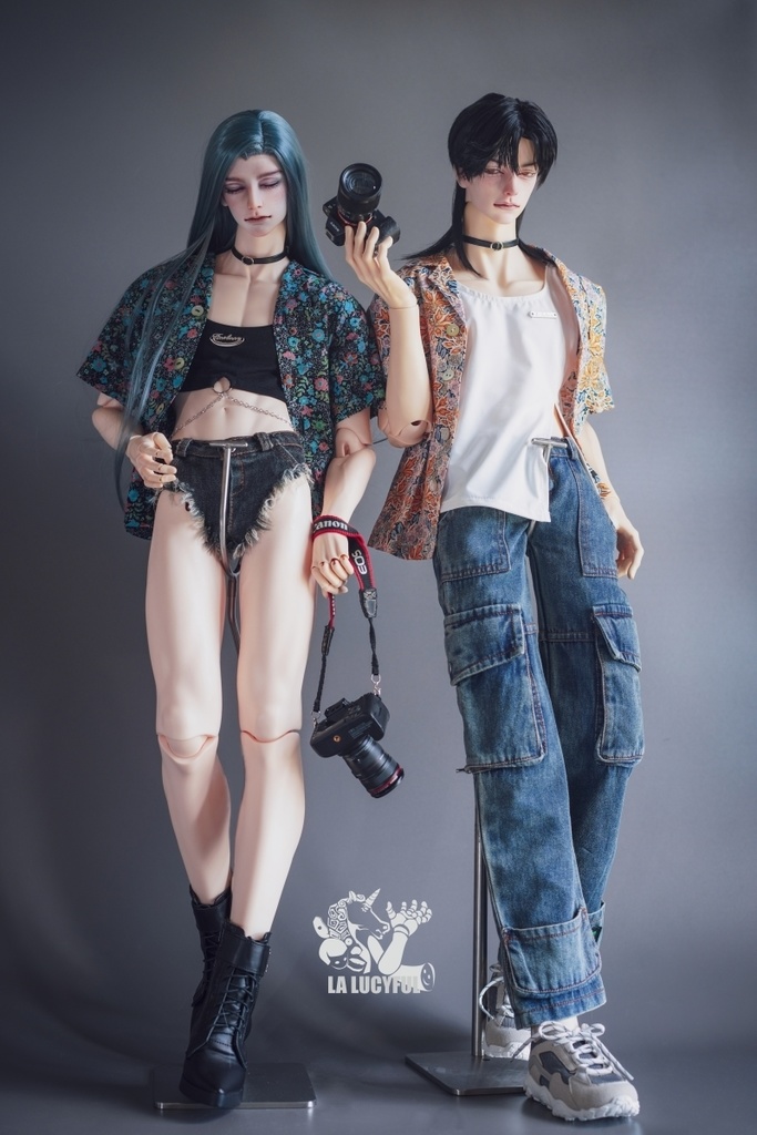 《タイランドべケーション》 ID72/75 レトロ風ジンズセット