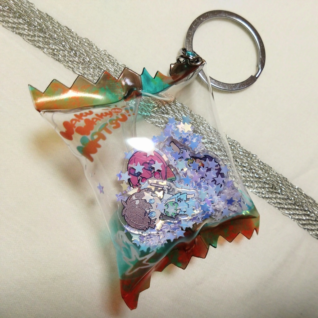 シャカシャカキーホルダー