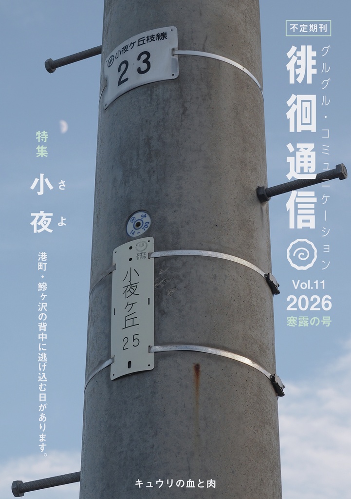 徘徊通信🍥（Vol.11）2026寒露の号