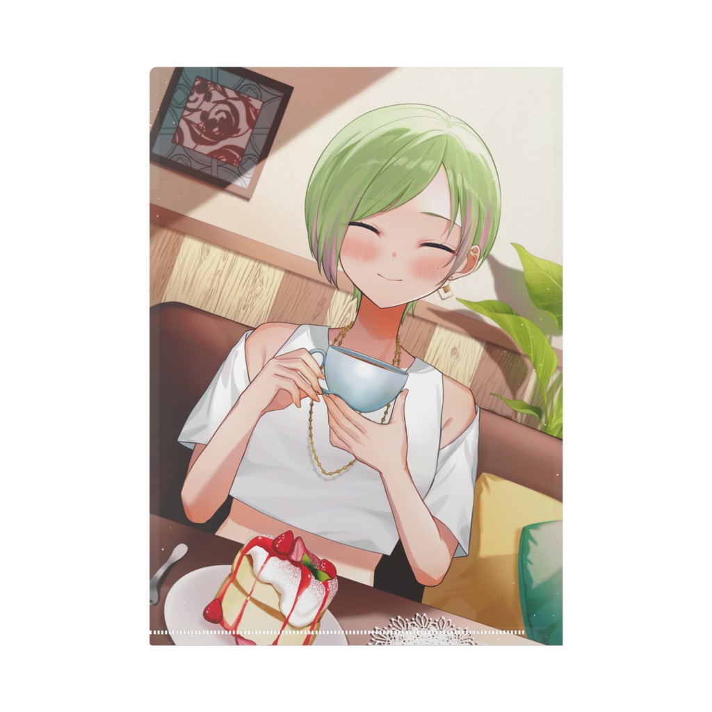 デート絵クリアファイル