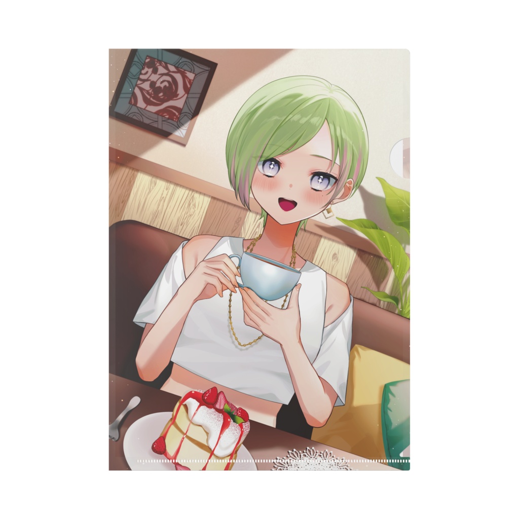 デート絵クリアファイル