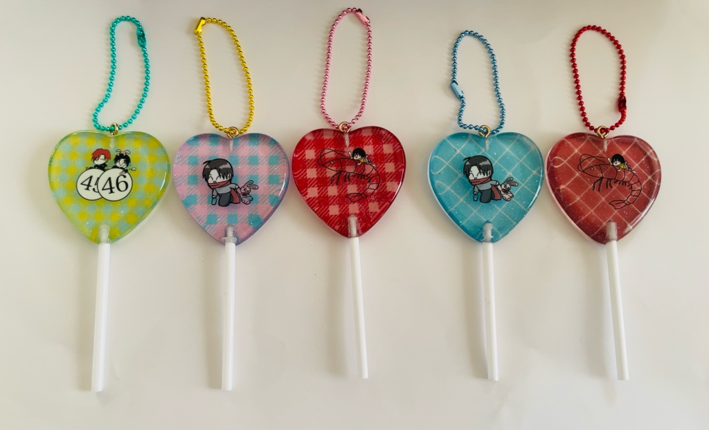 【つれづれ日記】ペロキャンキーホルダー