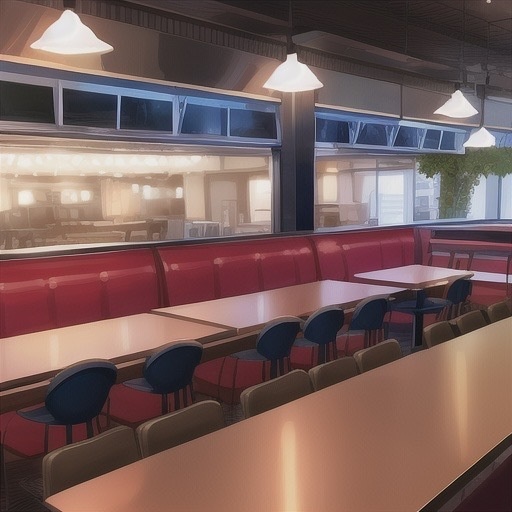 無料背景素材　レストラン