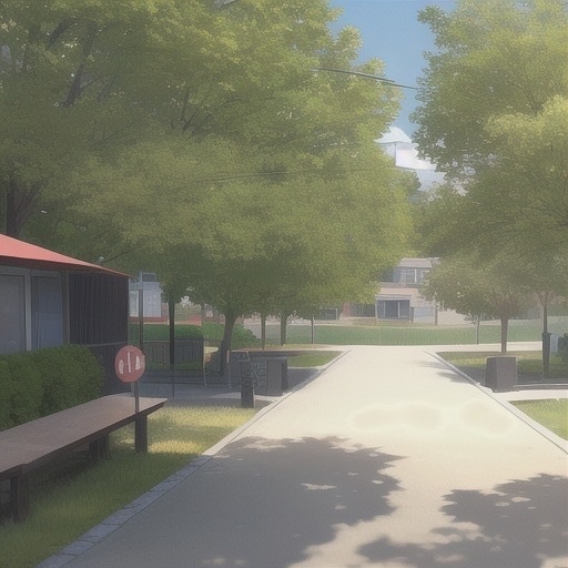 無料背景素材　公園