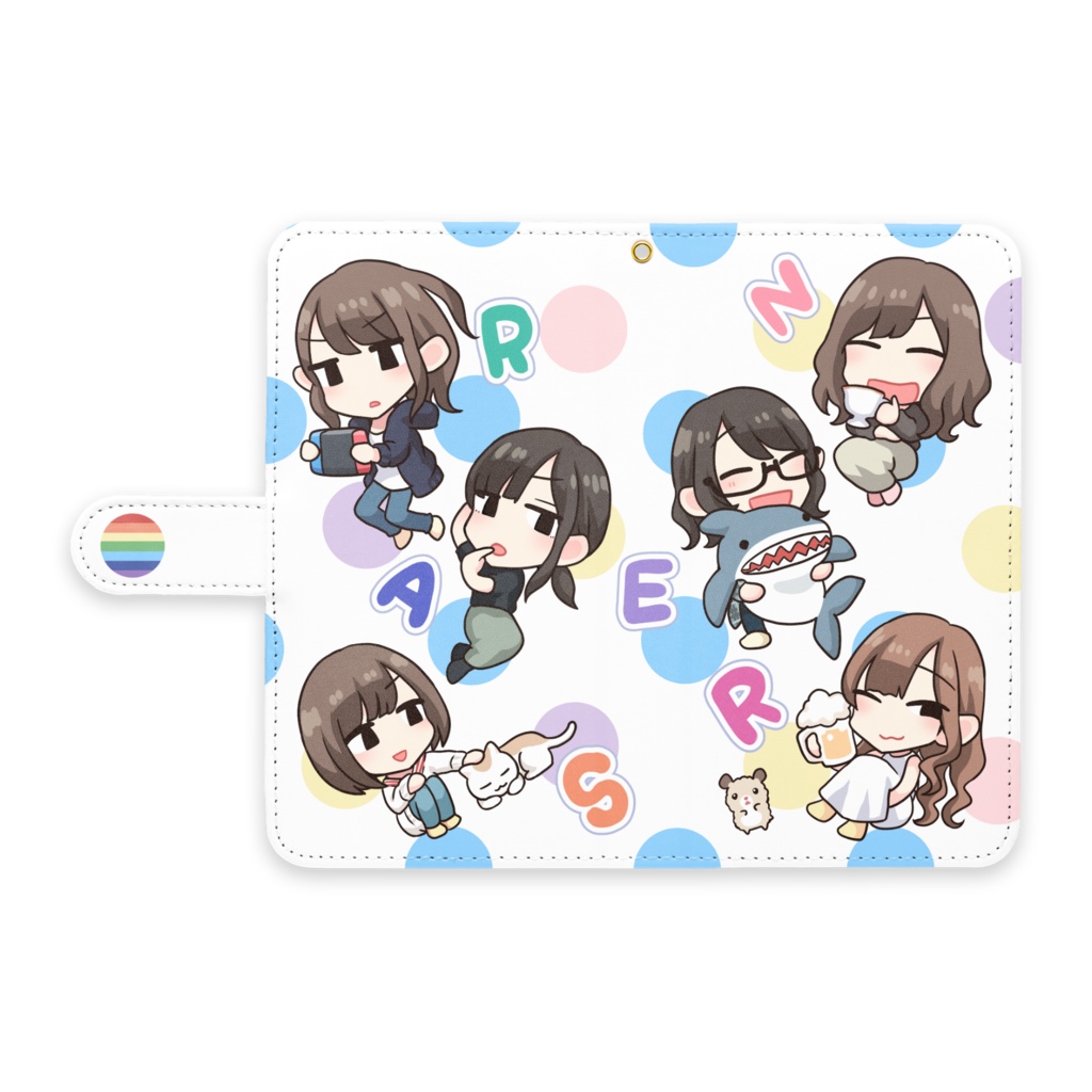 一門スマホケース(Android:L)