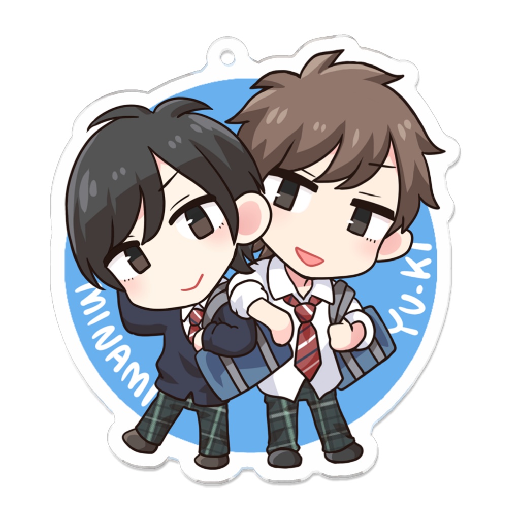 【voyish】ミナミ＆ユウキ アクリルキーホルダー