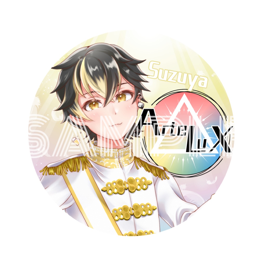 イラスト缶バッジ《王子衣装》