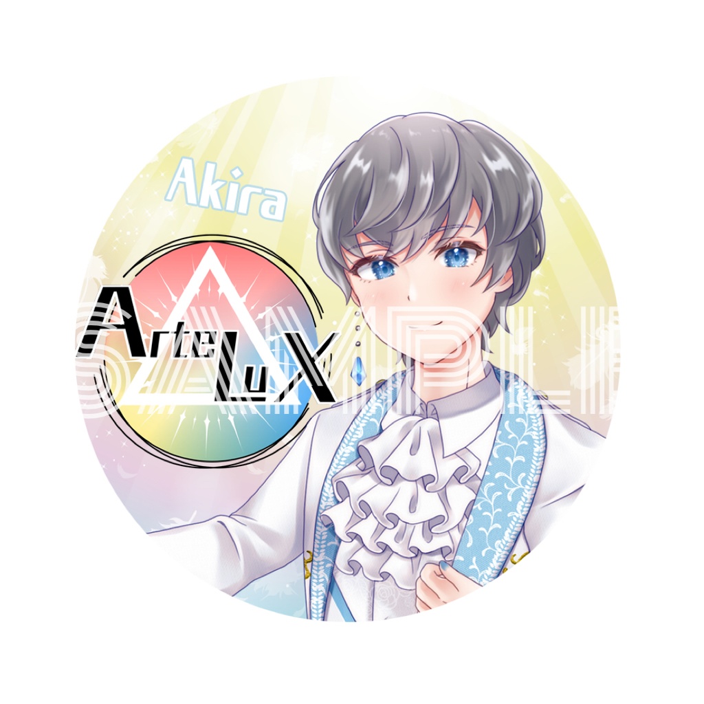 イラスト缶バッジ《王子衣装》