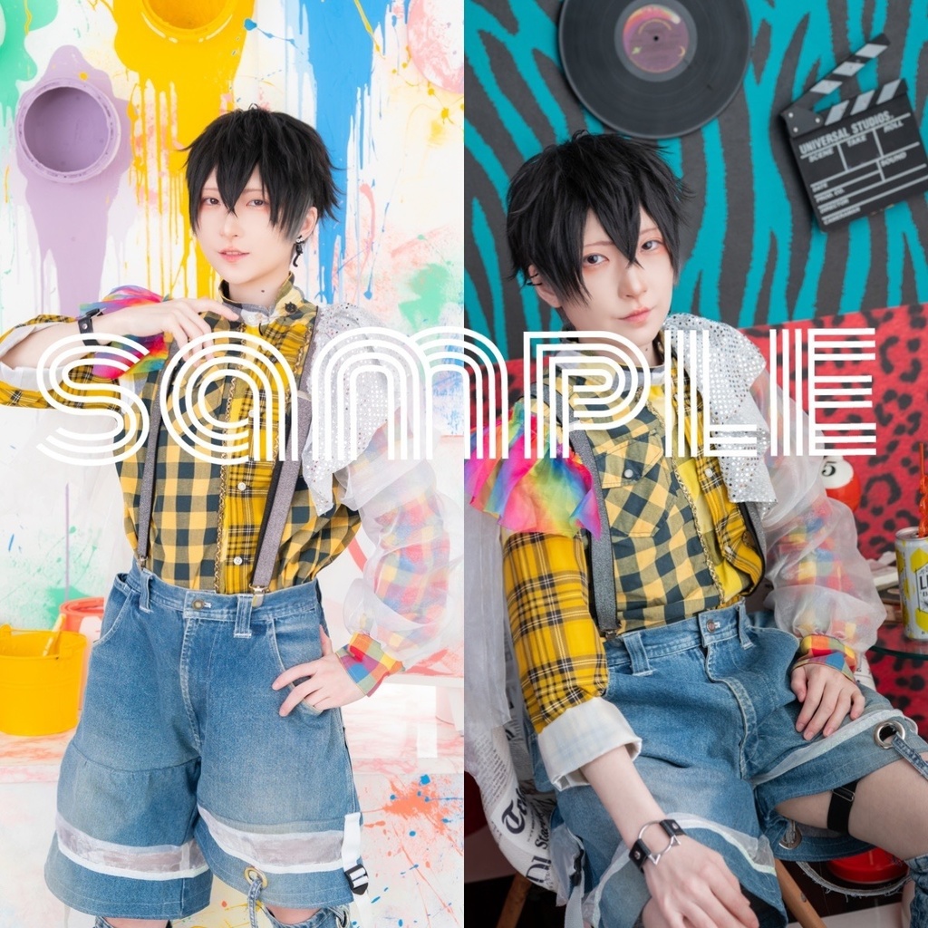 チェック衣装ブロマイド